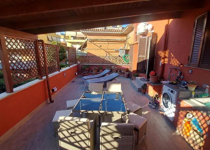 Terrace Of Apartament Rzym